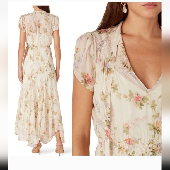 Ralph Lauren Dresses & Skirts - LAST PRICE! 💐  maxi Ralph Lauren POLO sheer floral dress